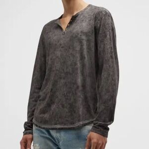 GUESS Men's Gray Long Sleeve Shirt